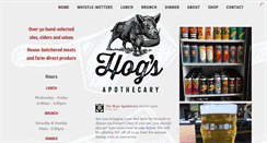 Desktop Screenshot of hogsapothecary.com